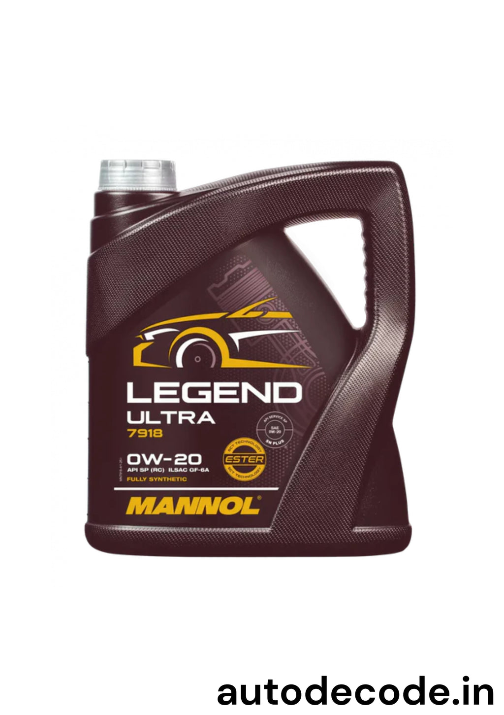 MANNOL 7918 Legend Ultra 0W-20 Bi-Synthetic Engine Oil – 4 Litre