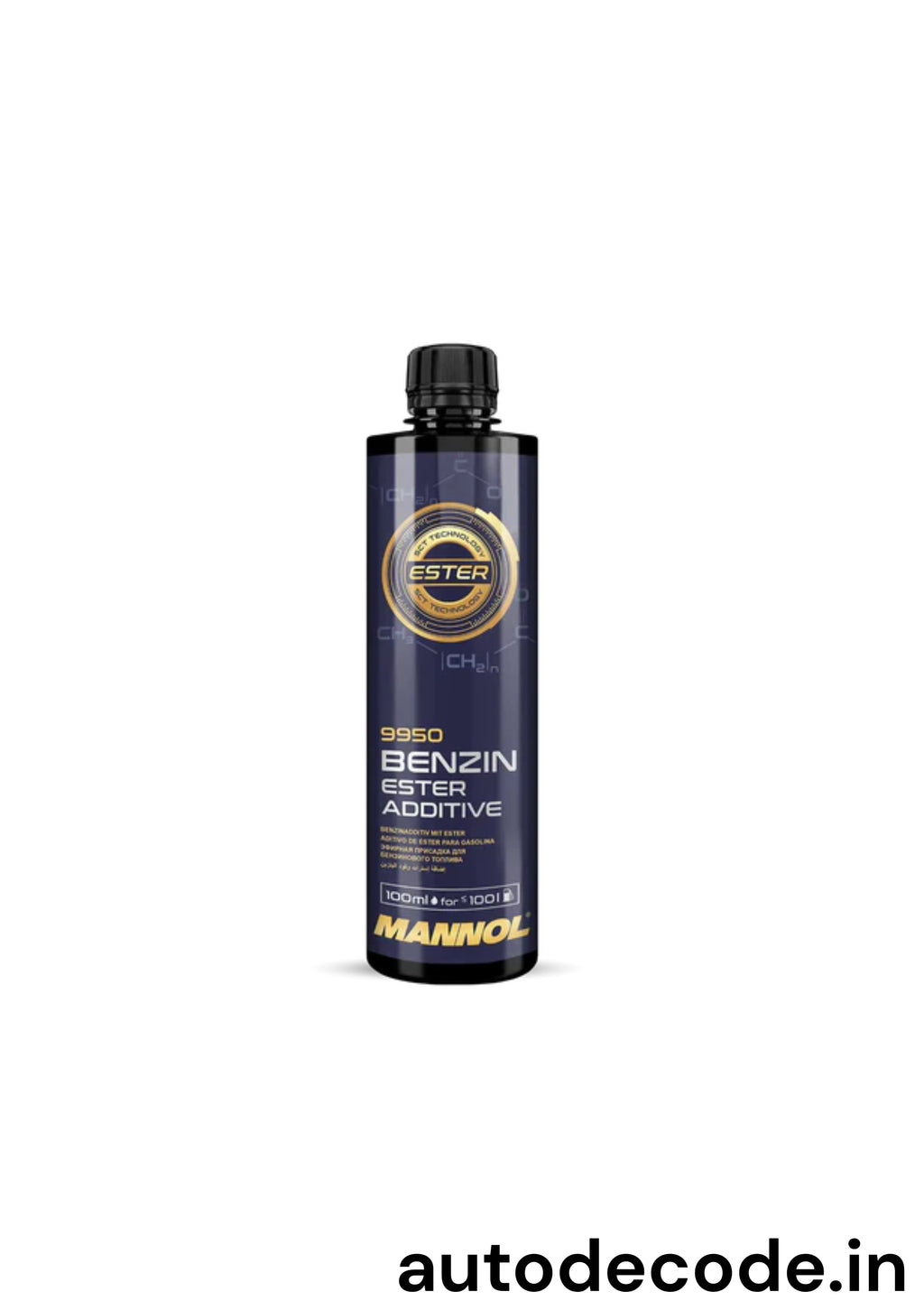 MANNOL 9950 Benzin Ester Additive – Petrol Fuel System Treatment 100ml