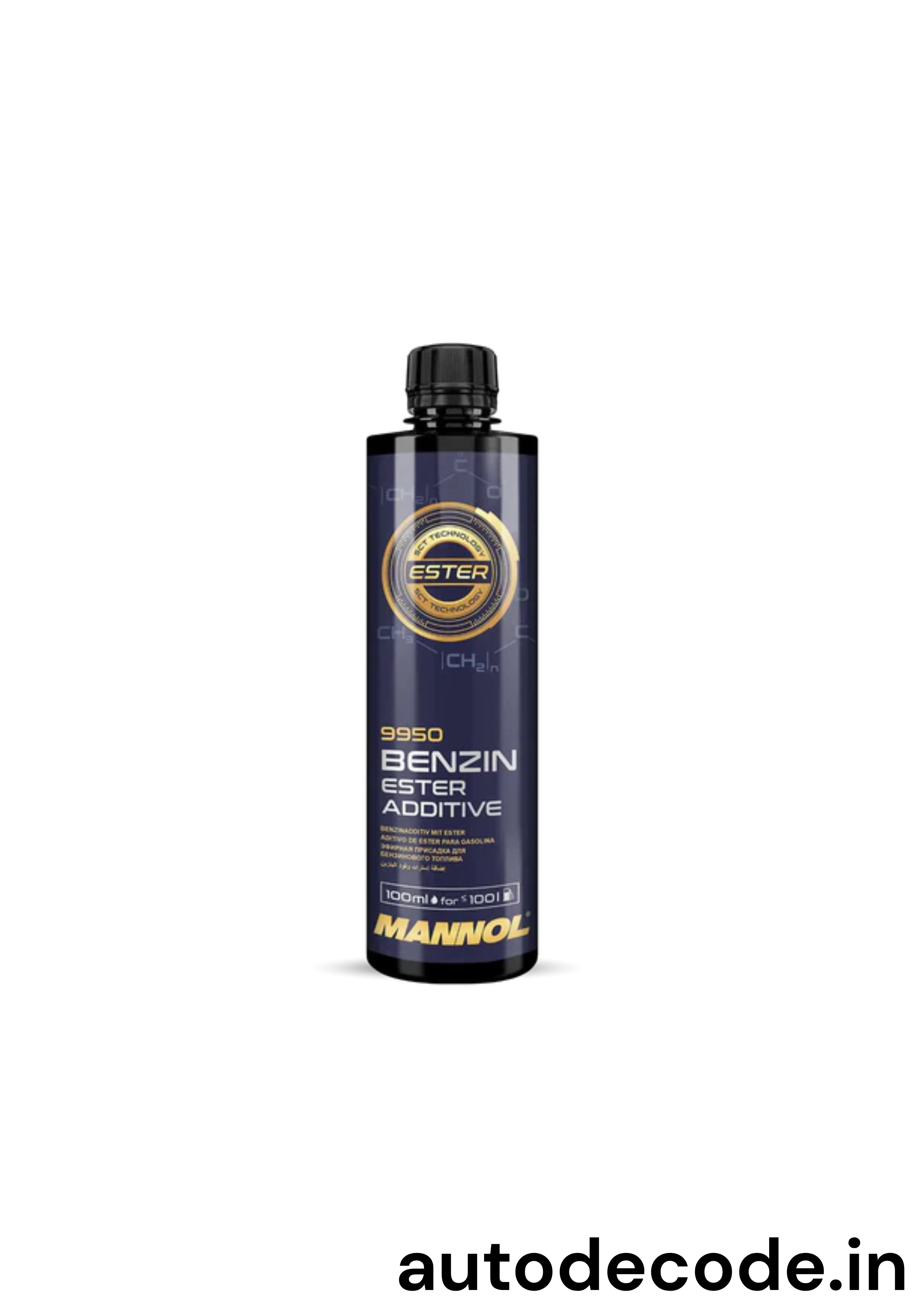 MANNOL 9950 Benzin Ester Additive – Petrol Fuel System Treatment 100ml