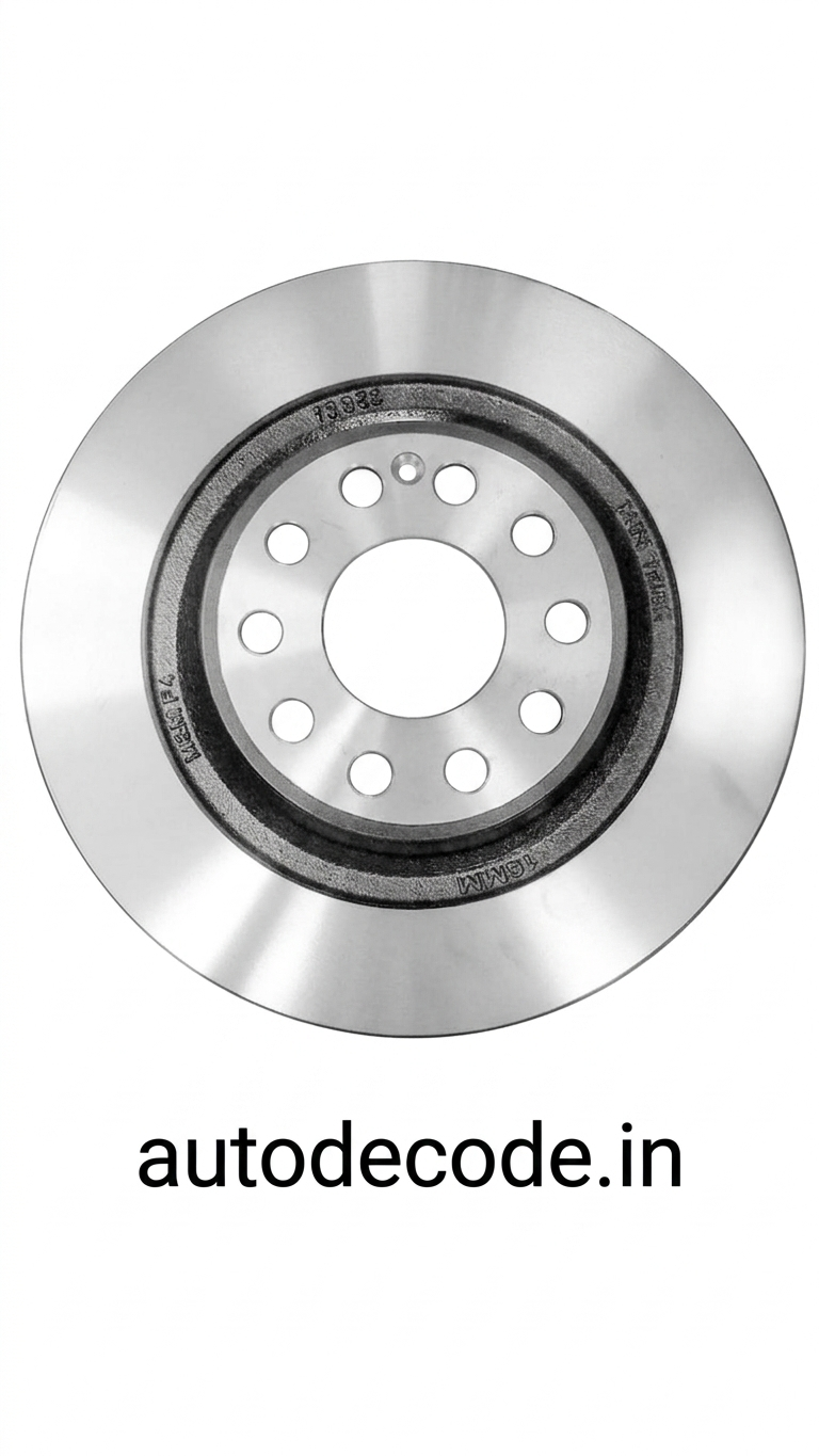 Mahindra Genuine rear brake disc IPB for XUV700 and XUV7XO | Autodecode.in