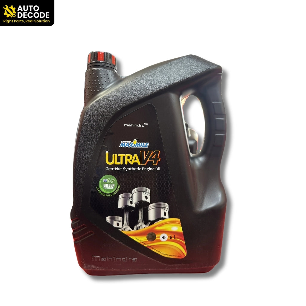 Mahindra MaxiMile Ultra V4 Gen-Nxt Synthetic Engine Oil 6L BS6 Green Technology