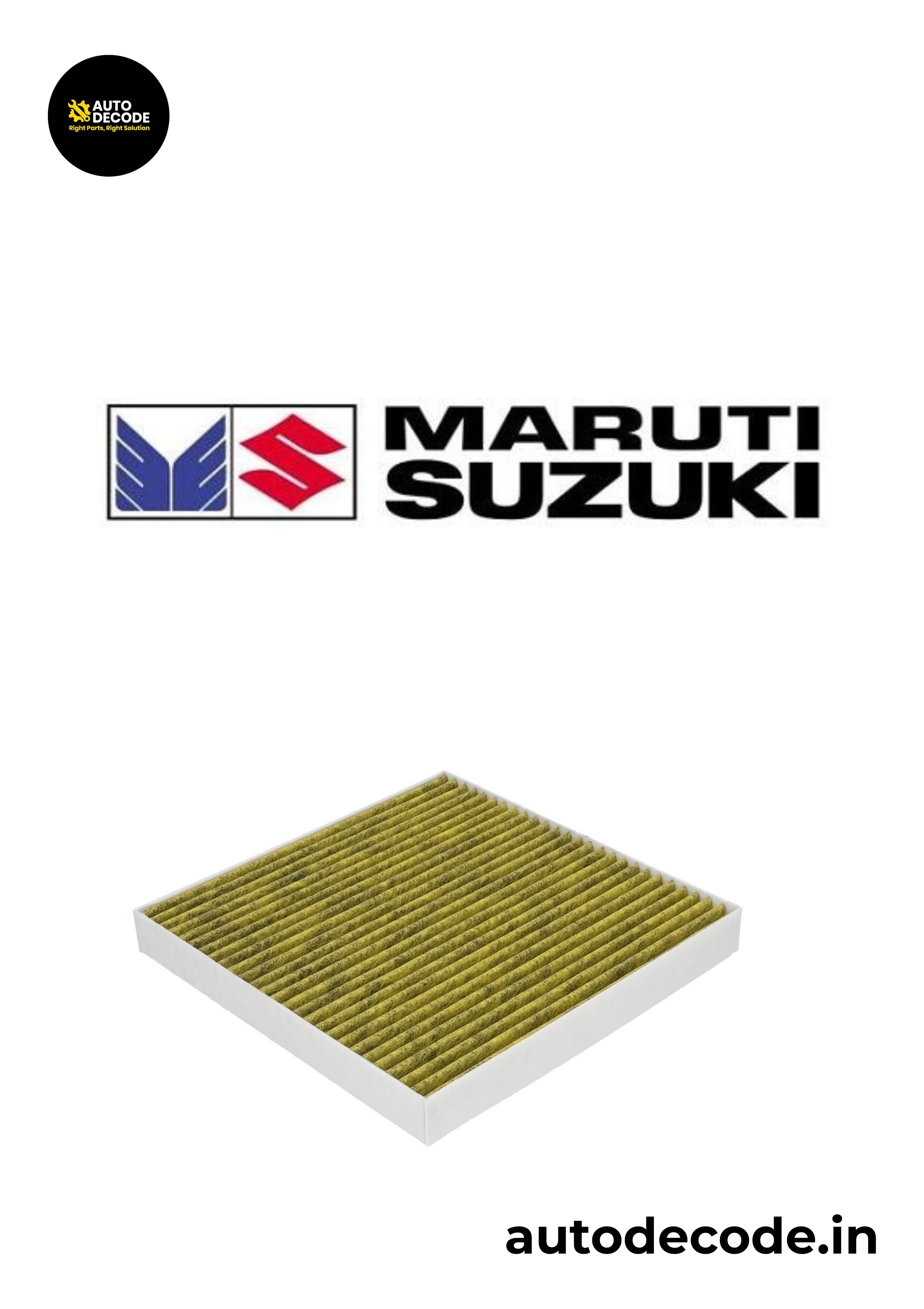 Maruti Suzuki Activated Carbon Cabin Filter