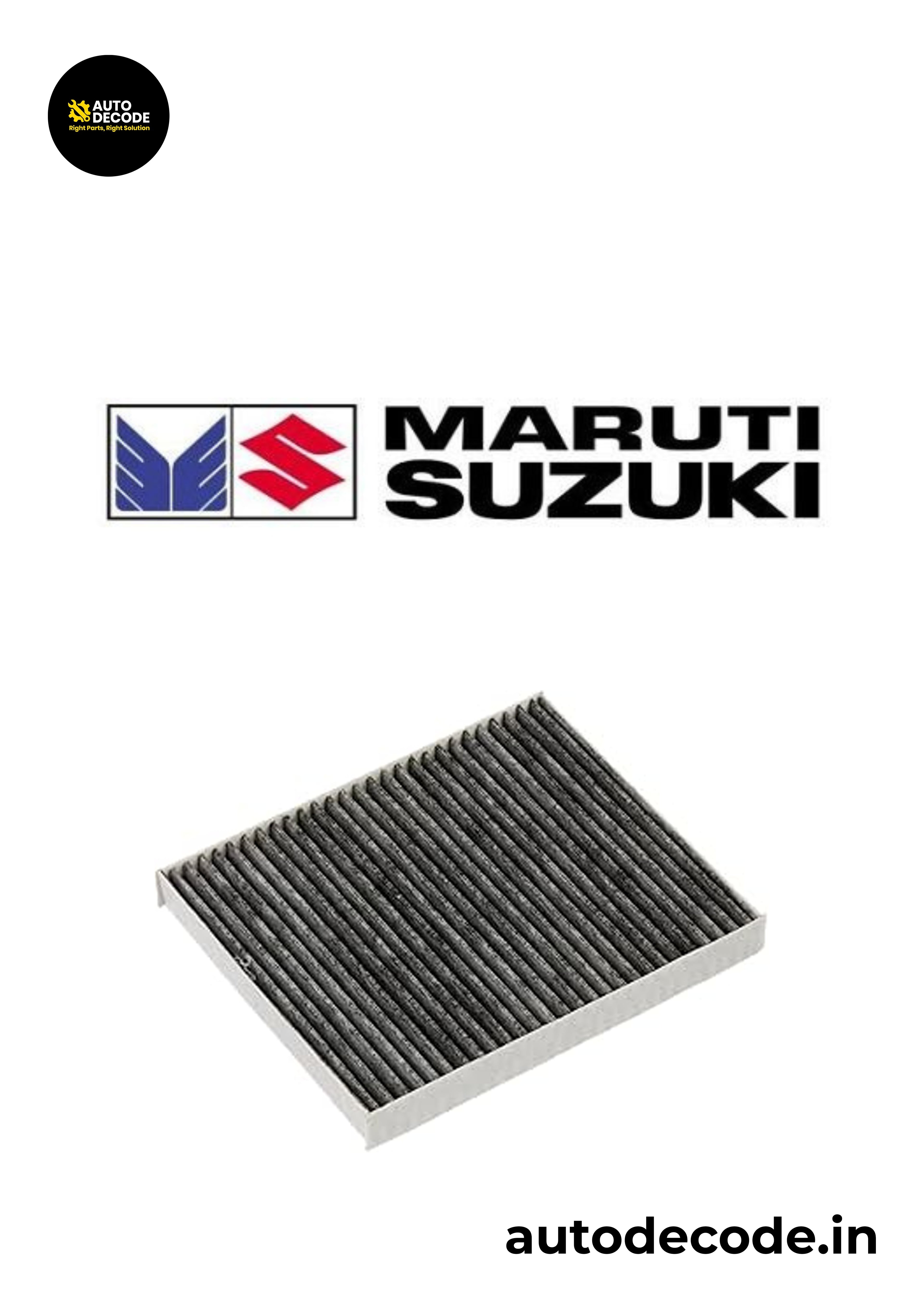 Maruti Suzuki Activated Carbon Cabin Filter