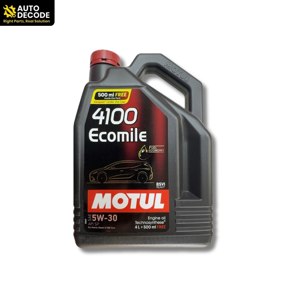 Motul 4100 Ecomile 5W30 Technosynthese Engine Oil 4.5L