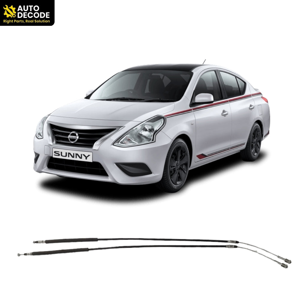 Nissan Sunny Rear Parking Brake Cable Set of 2 | New Era