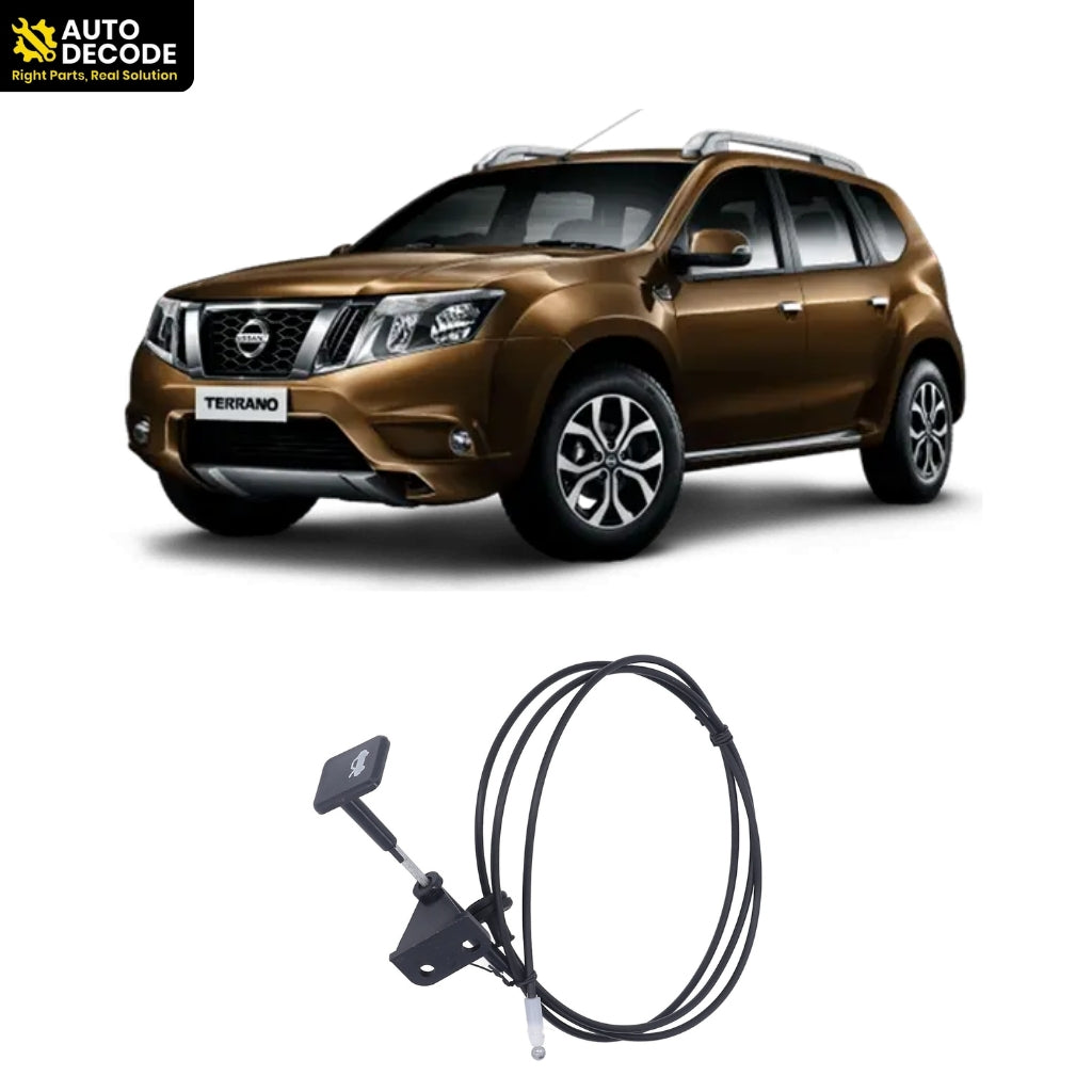 Nissan Terrano Bonnet Release Cable with Lever | New Era