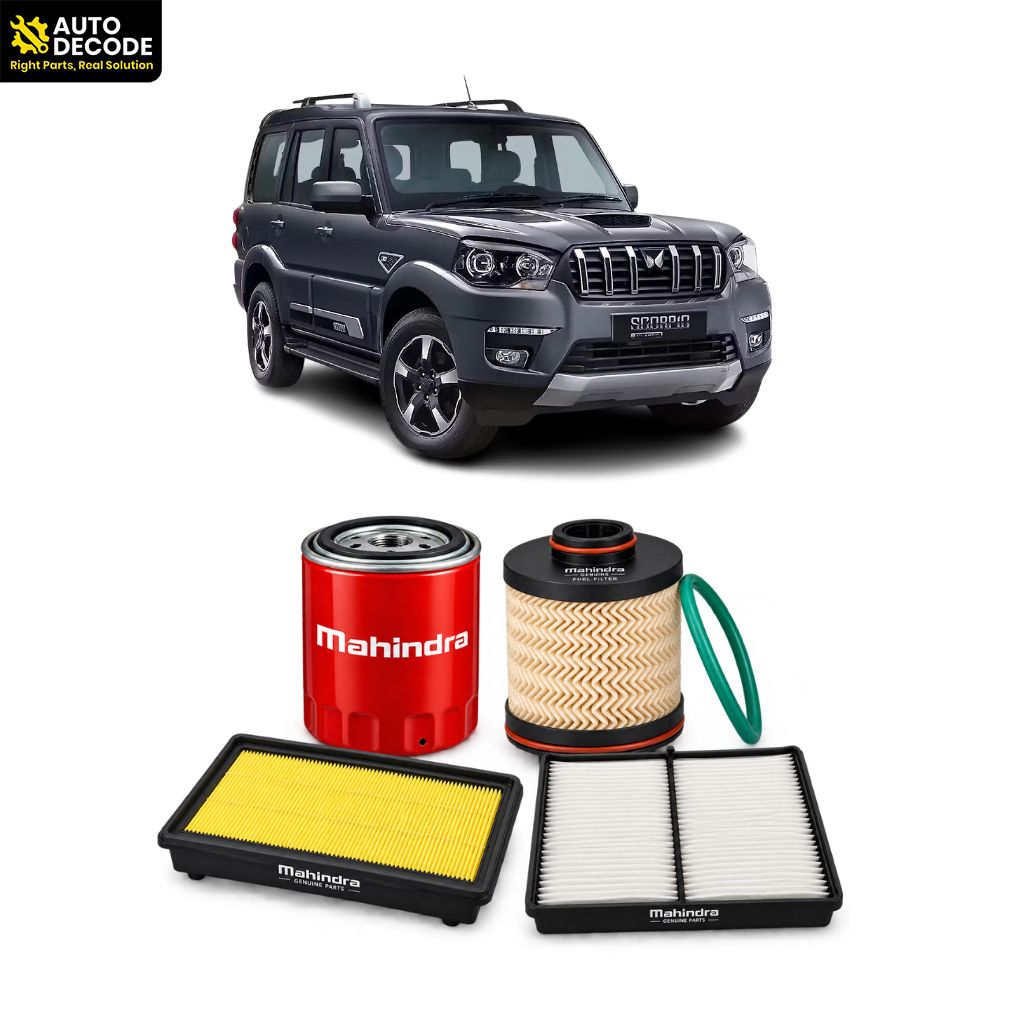 Scorpio Classic Diesel Oil, Fuel, Air & Cabin Filter Kit | Mahindra Genuine