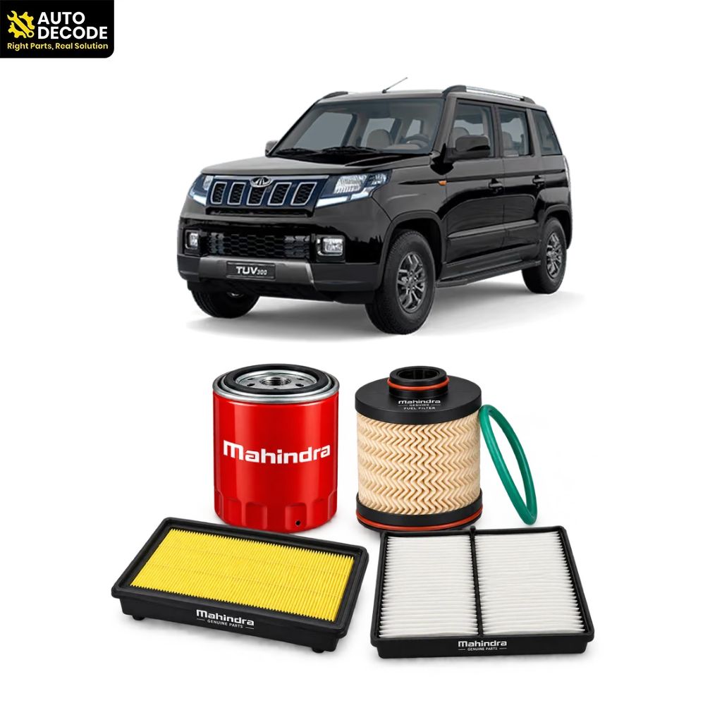 Mahindra TUV300 Diesel  Oil, Fuel, Air & Cabin Filter Kit | Mahindra Genuine