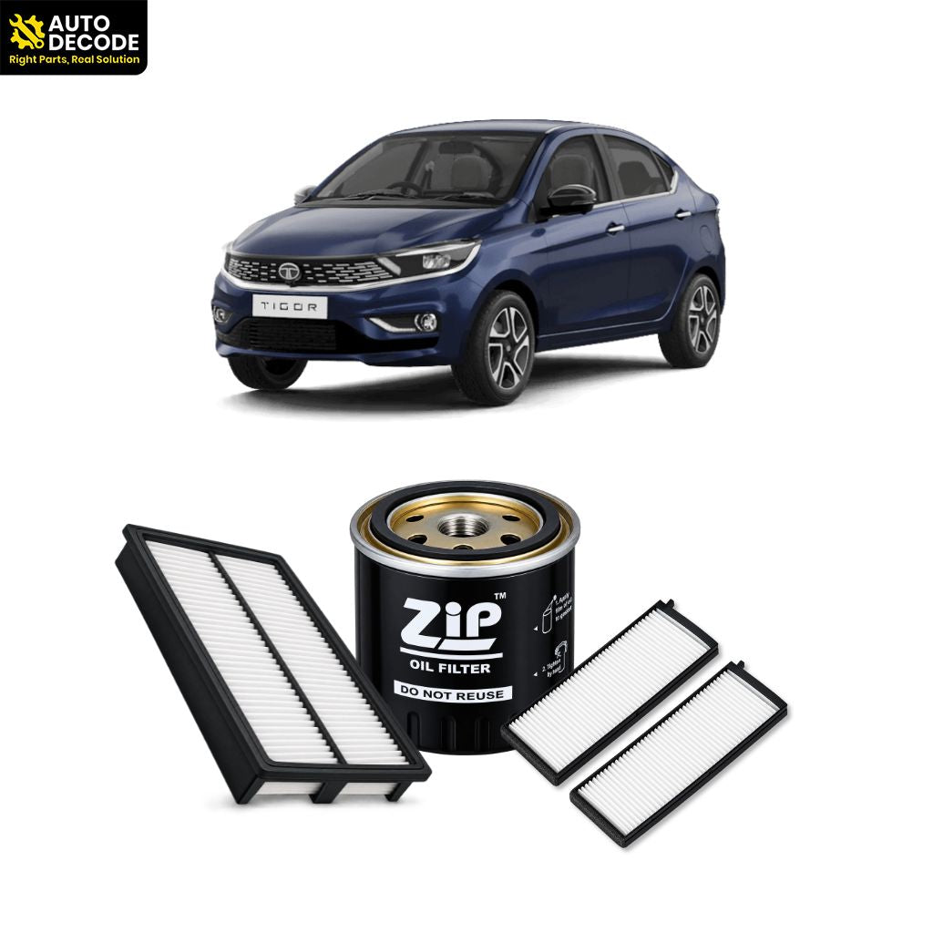 Tata Tiago & Tigor Diesel Oil, Air & Cabin Filters | Zip Filters