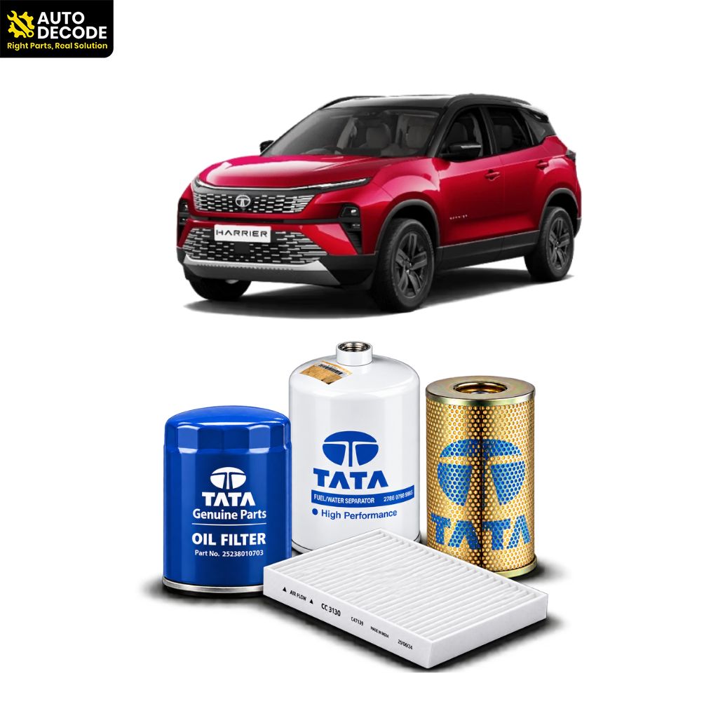 Tata Harrier & Safari Diesel Oil, Fuel, Air & Cabin Filter Kit | Tata Genuine