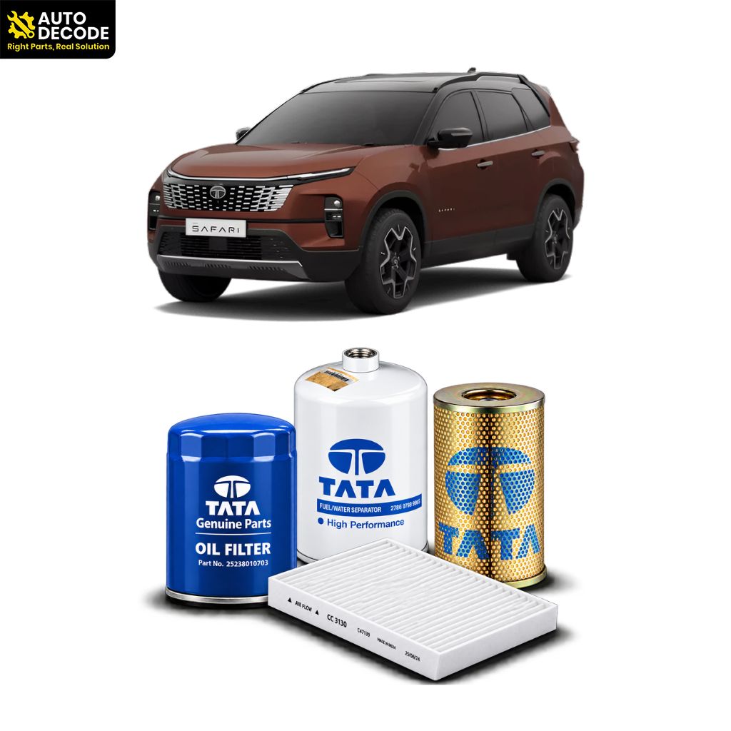 Tata Harrier & Safari Diesel Oil, Fuel, Air & Cabin Filter Kit | Tata Genuine