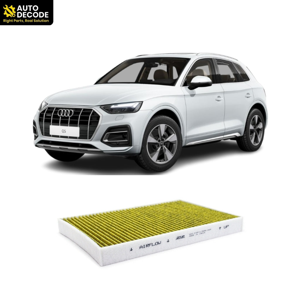 Activated Carbon Cabin Air Filter | For Audi A4, Q5, Q7 Set of 1  | Zip Filters