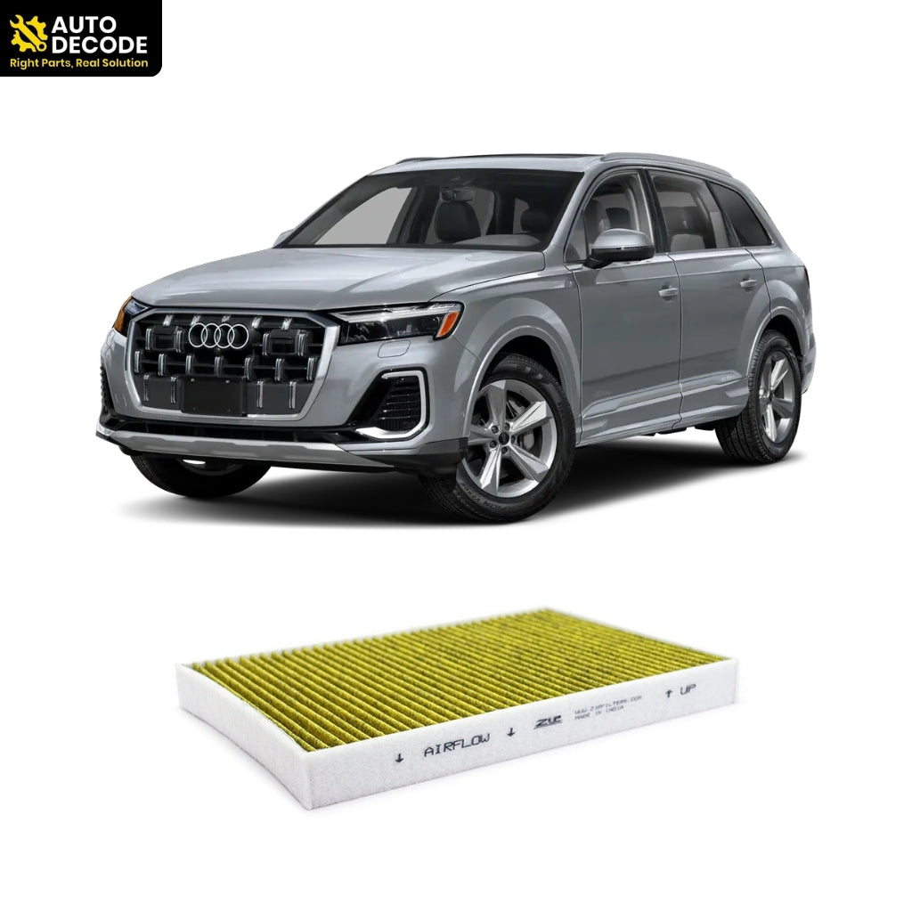 Activated Carbon Cabin Air Filter | For Audi A4, Q5, Q7 Set of 1  | Zip Filters
