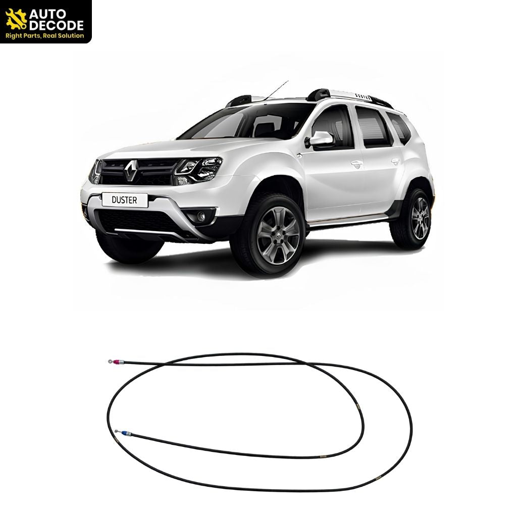 Renault Duster Fuel Lid Opener Cable with Lever | New Era