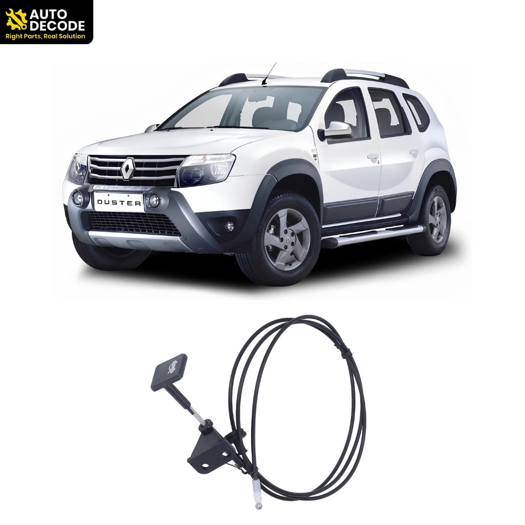 Renault Duster Bonnet Release Cable with Lever | New Era