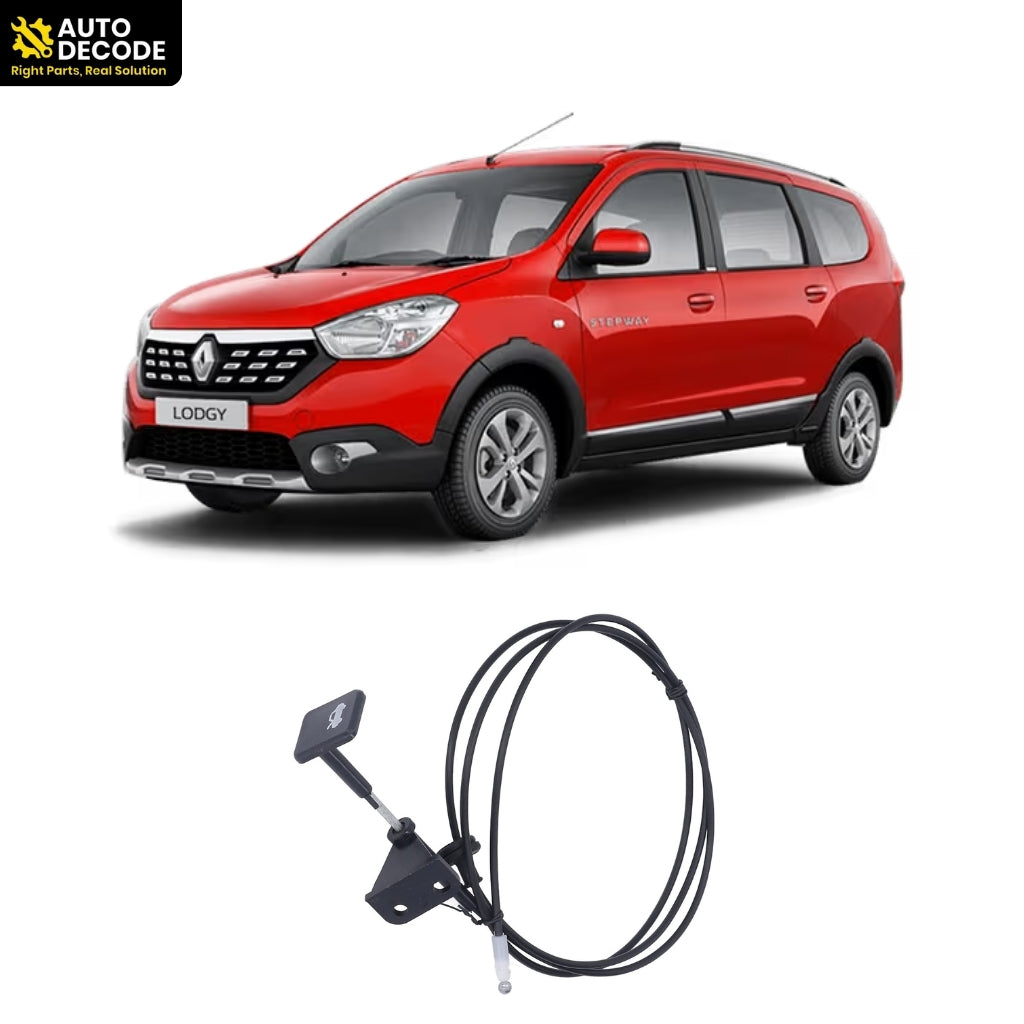 Renault Lodgy Bonnet Release Cable with Lever | New Era