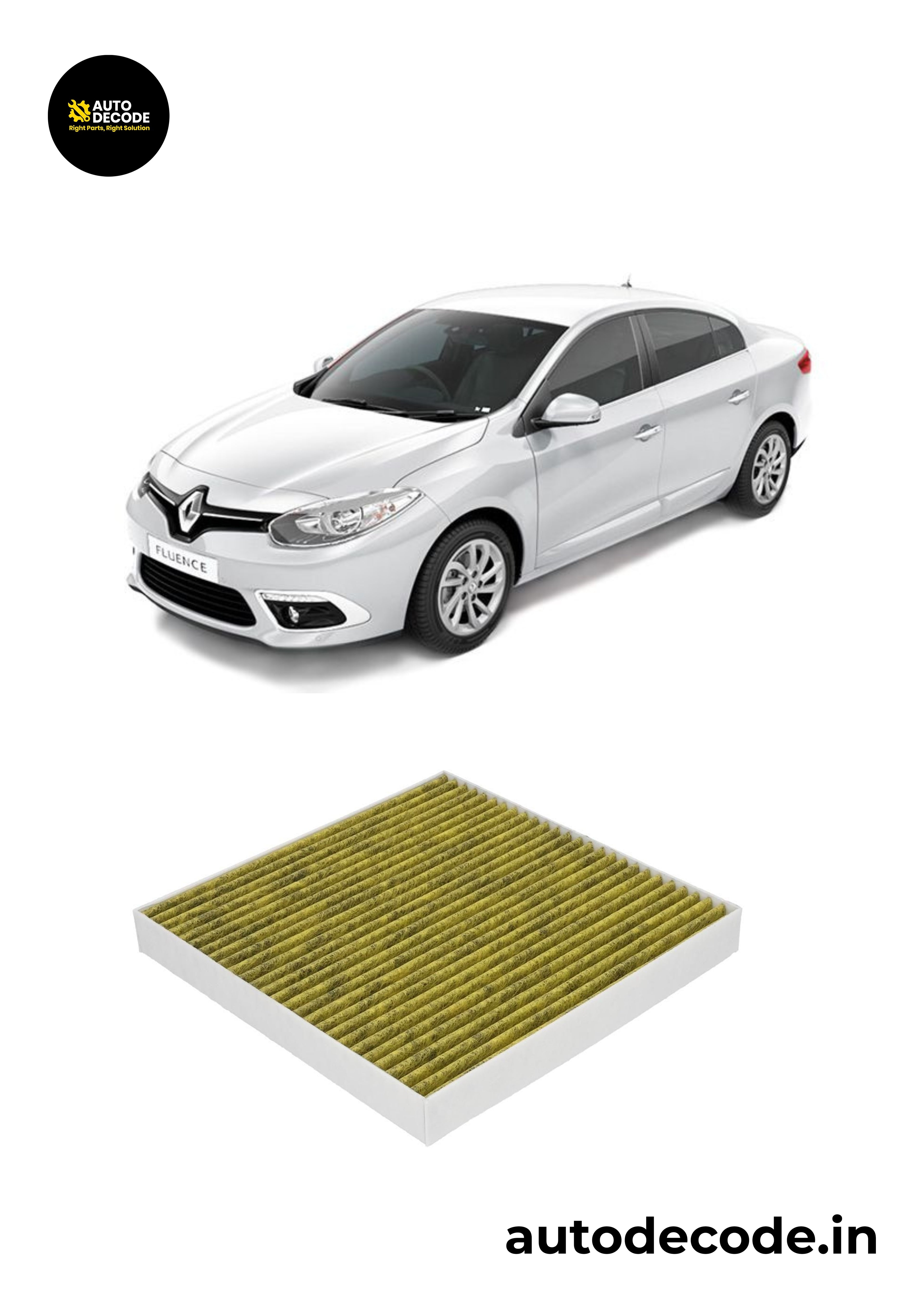 Renault Fluence & Scala Activated Carbon Cabin Filter