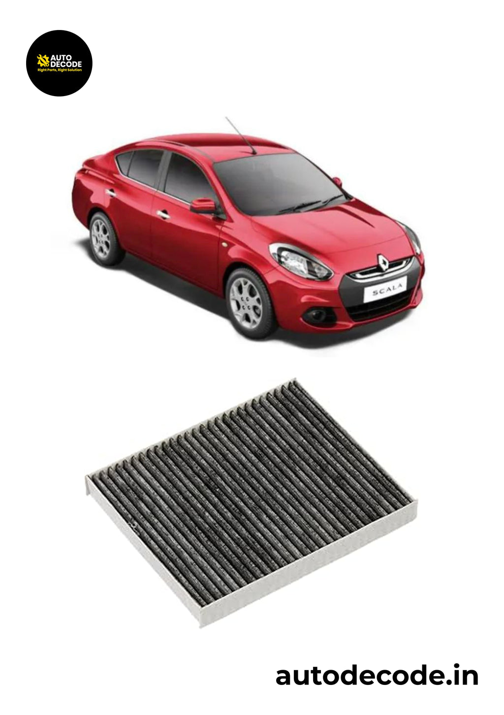 Renault Fluence & Scala Activated Carbon Cabin Filter