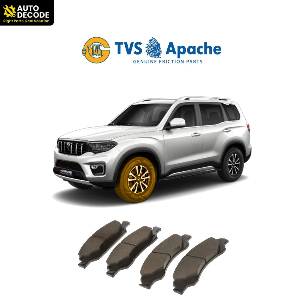 Front Brake Pads for Mahindra Scorpio N | TVS Genuine