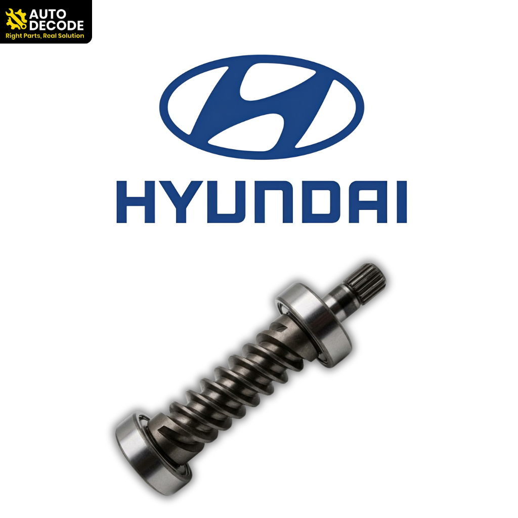 Steering Column Worm Shaft For Hyundai | Imported Aftermarket | 1 Pc