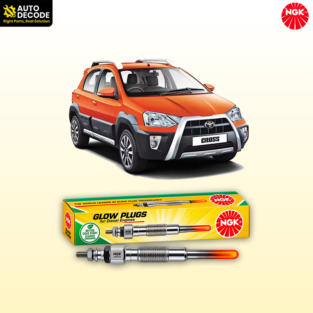 NGK IJ019 Glow Plug for Toyota Etios, Etios Liva & Etios Cross 1.4L Diesel