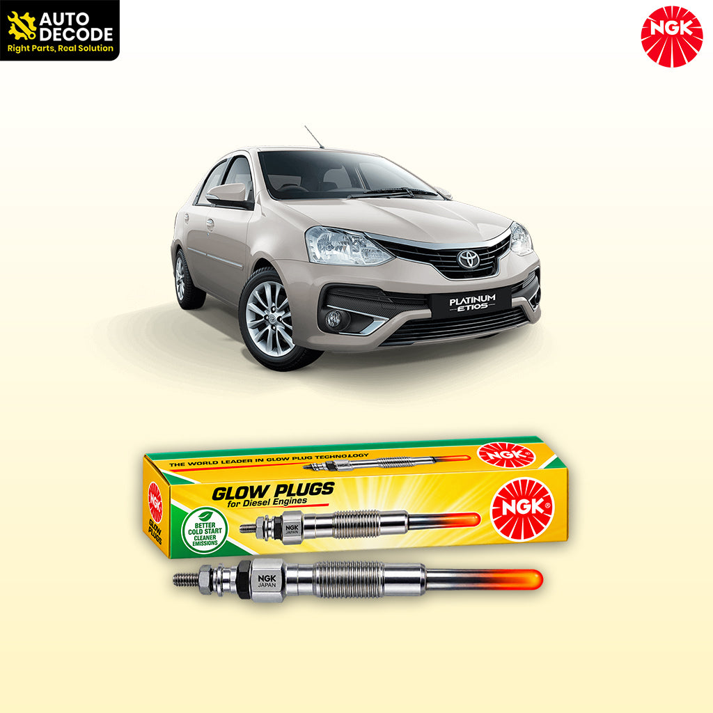 NGK IJ019 Glow Plug for Toyota Etios, Etios Liva & Etios Cross 1.4L Diesel