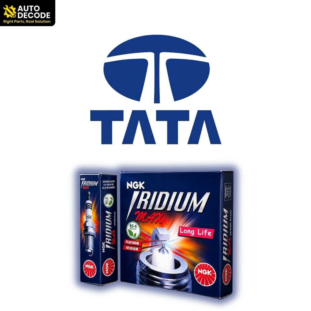 NGK LKR7BIX-P Iridium Spark Plug for Tata | Tiago, Tigor, Punch, Altroz, Nexon, Zest & Bolt