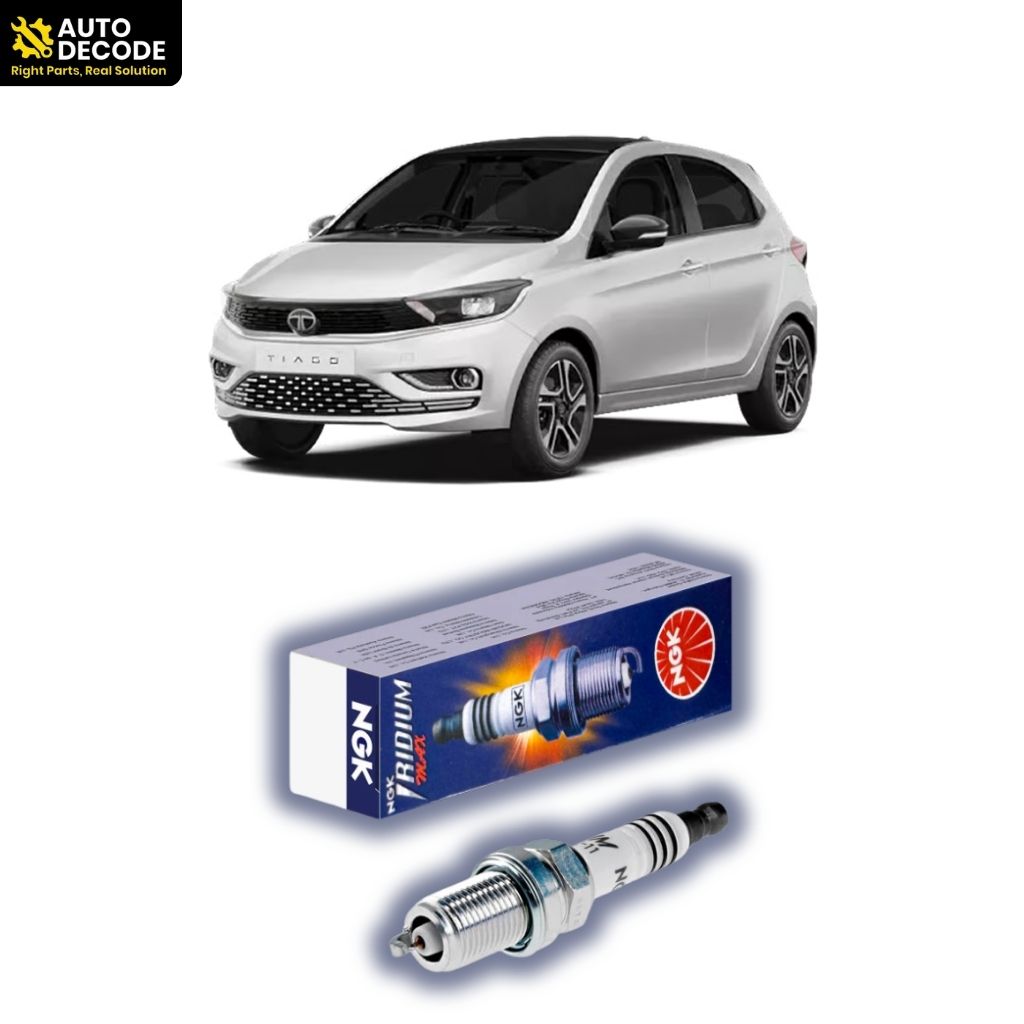 NGK LKR7BIX-P Iridium Spark Plug for Tata | Tiago, Tigor, Punch, Altroz, Nexon, Zest & Bolt
