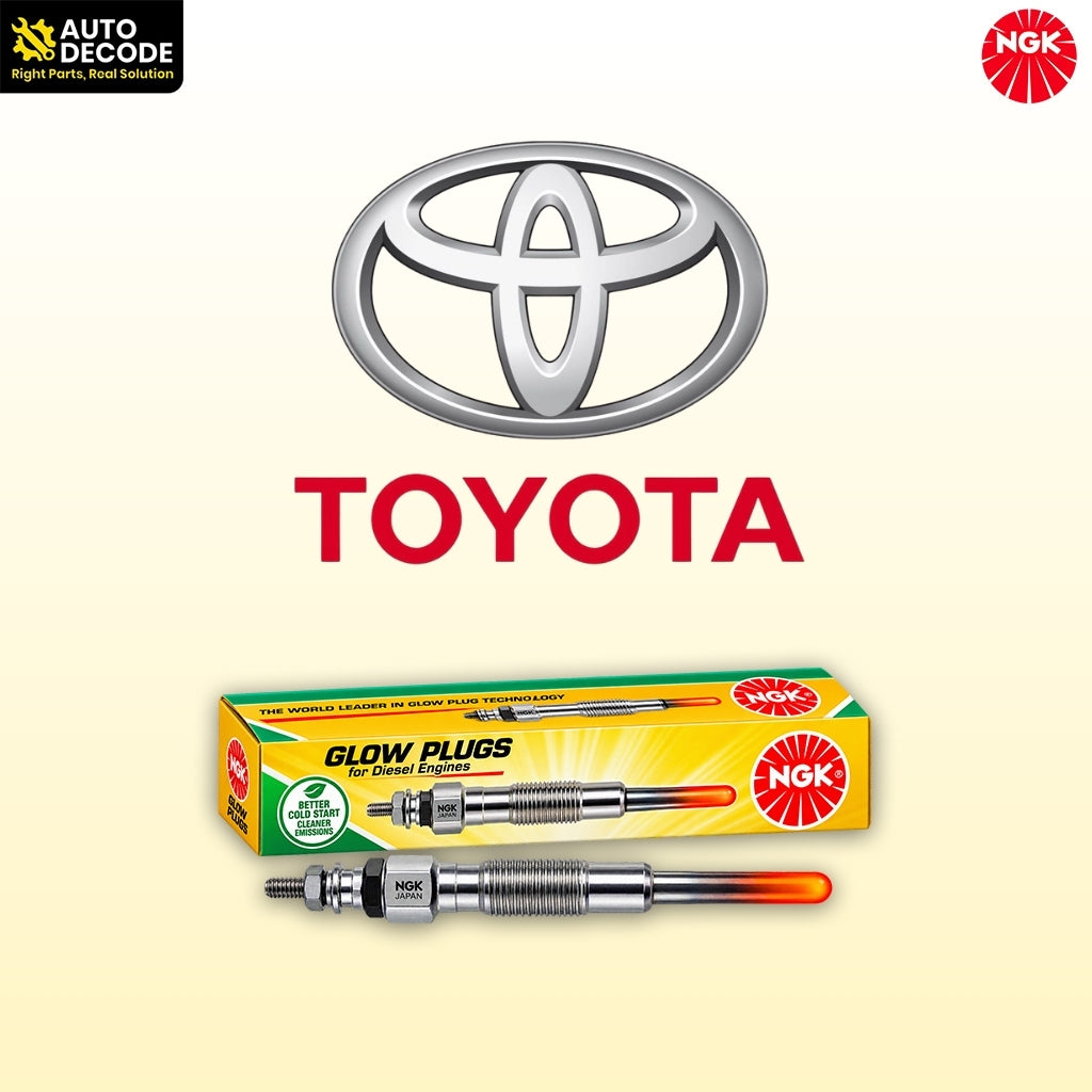 NGK IJ009 Glow Plug for Toyota Innova & Fortuner 2.5L & 3.0L Diesel