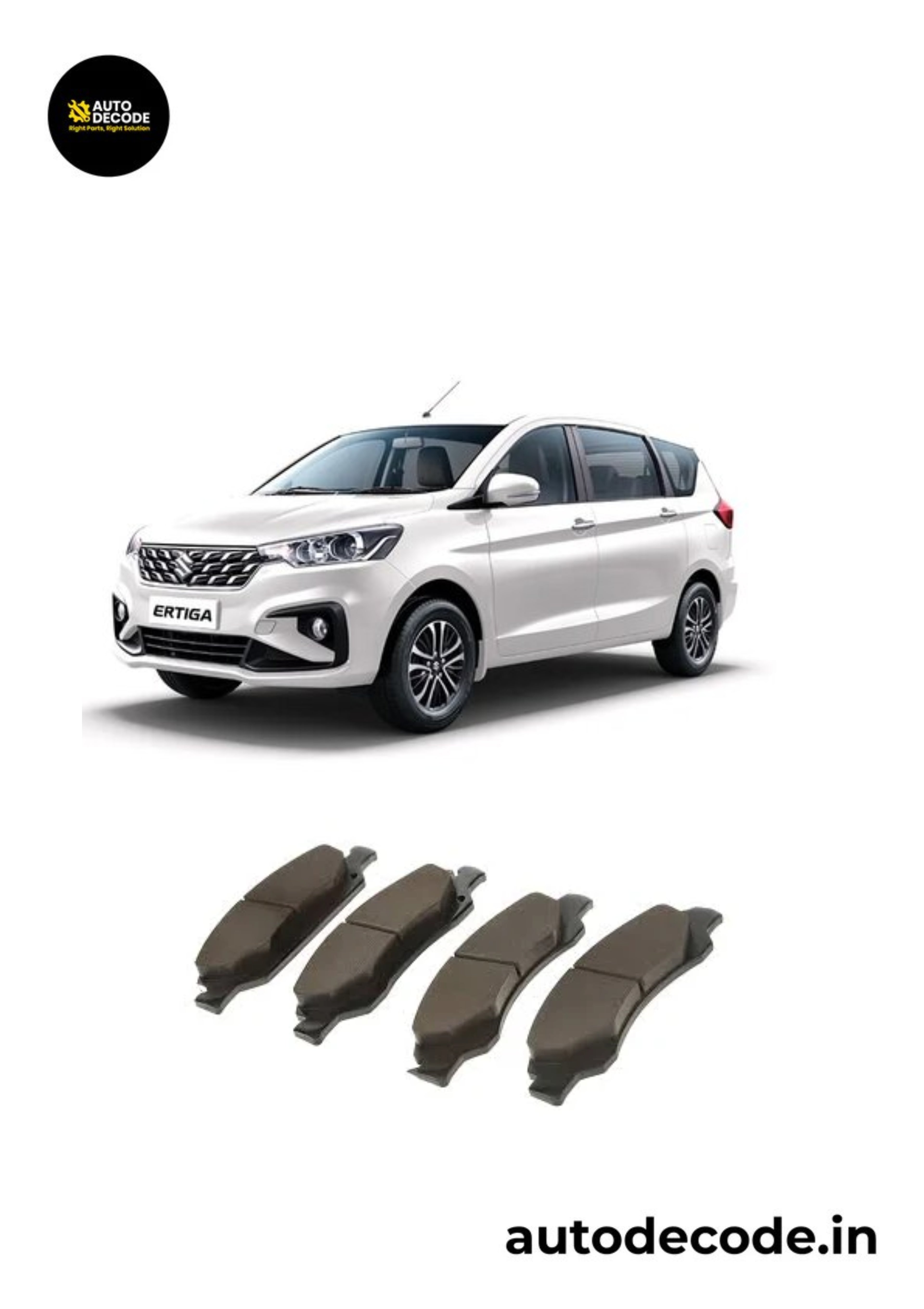 Front Brake Pads For Maruti Suzuki Ertiga – Rane
