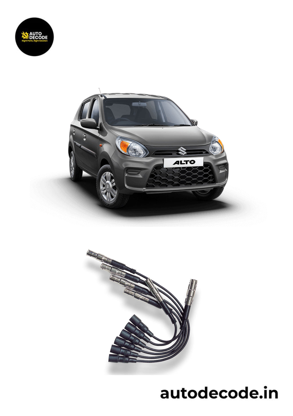Ignition Cable Set for Maruti Alto 800