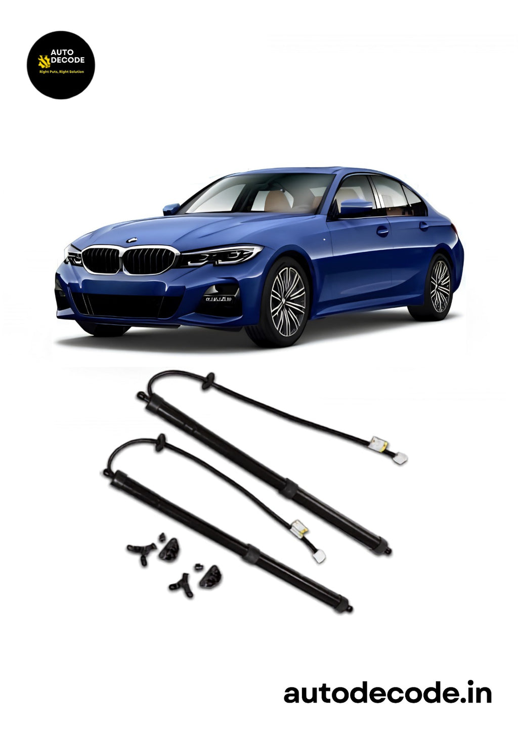 Automatic Electric Boot Strut for BMW GT 320d | Auto Dicky Lift Support Struts | Set of 2