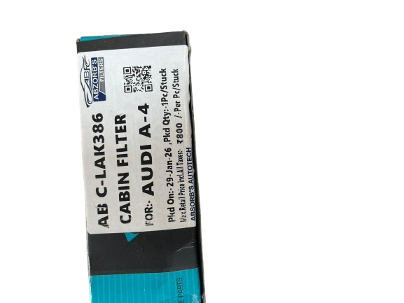 Audi A4 Cabin Air Filter Abzorb