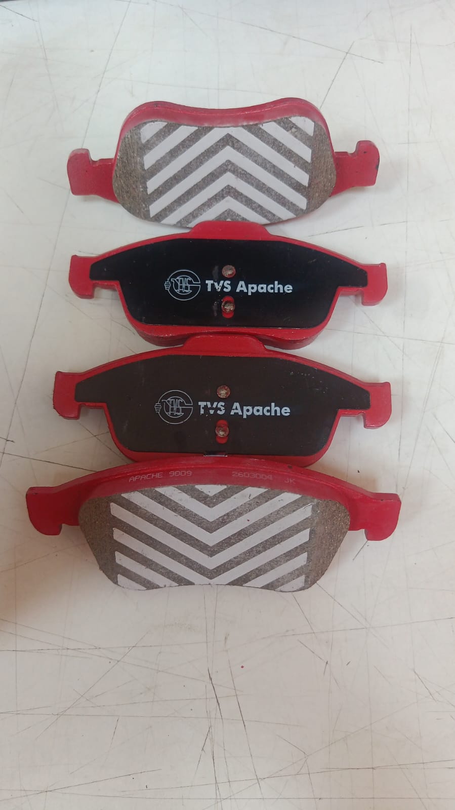 Front Brake Pads for Renault Duster Type 3 - TVS