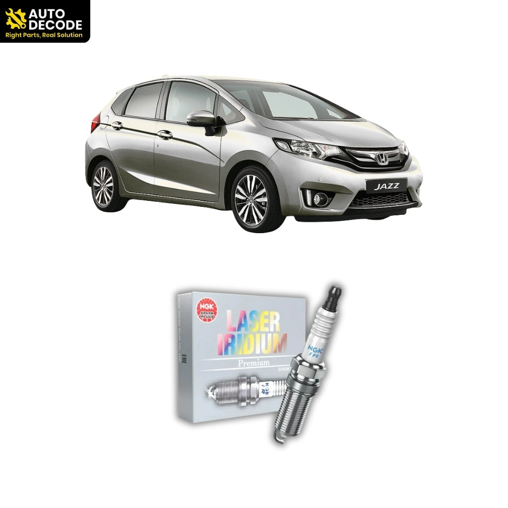NGK DIFR6D13 Laser Iridium Spark Plug for Honda | City, Jazz, BR-V, WR-V & Mobilio | Set of 4
