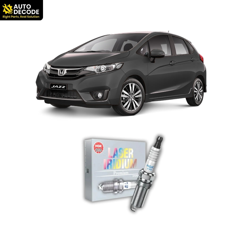 NGK DIFR6D13 Laser Iridium Spark Plug for Honda | City, Jazz, BR-V, WR-V & Mobilio | Set of 4