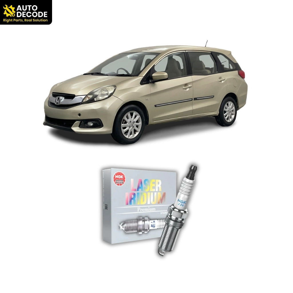 NGK DIFR6D13 Laser Iridium Spark Plug for Honda | City, Jazz, BR-V, WR-V & Mobilio | Set of 4