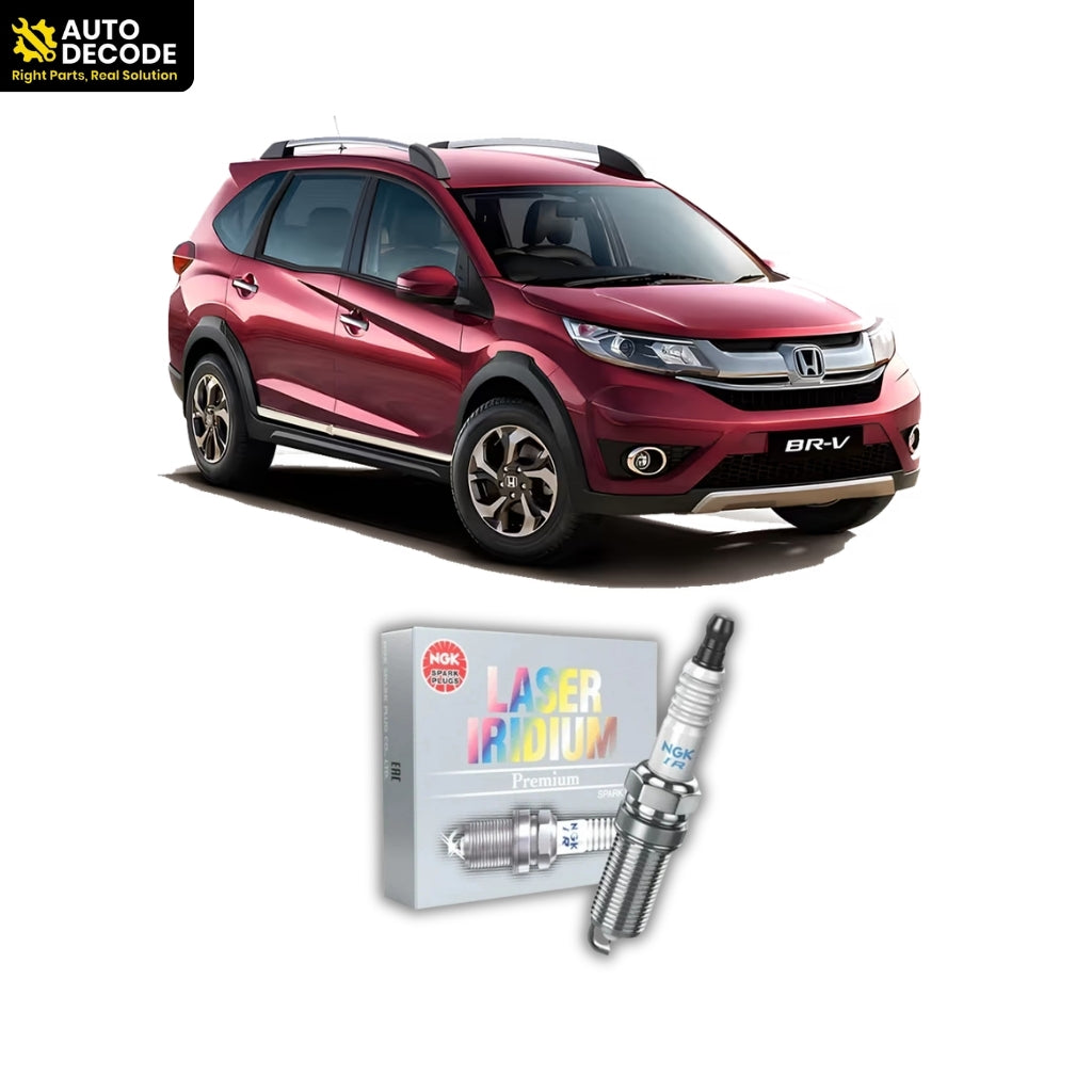 NGK DIFR6D13 Laser Iridium Spark Plug for Honda | City, Jazz, BR-V, WR-V & Mobilio | Set of 4