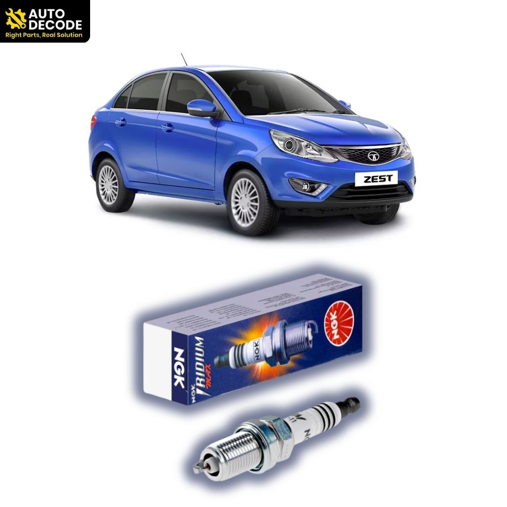 NGK LKR7BIX-P Iridium Spark Plug for Tata | Tiago, Tigor, Punch, Altroz, Nexon, Zest & Bolt