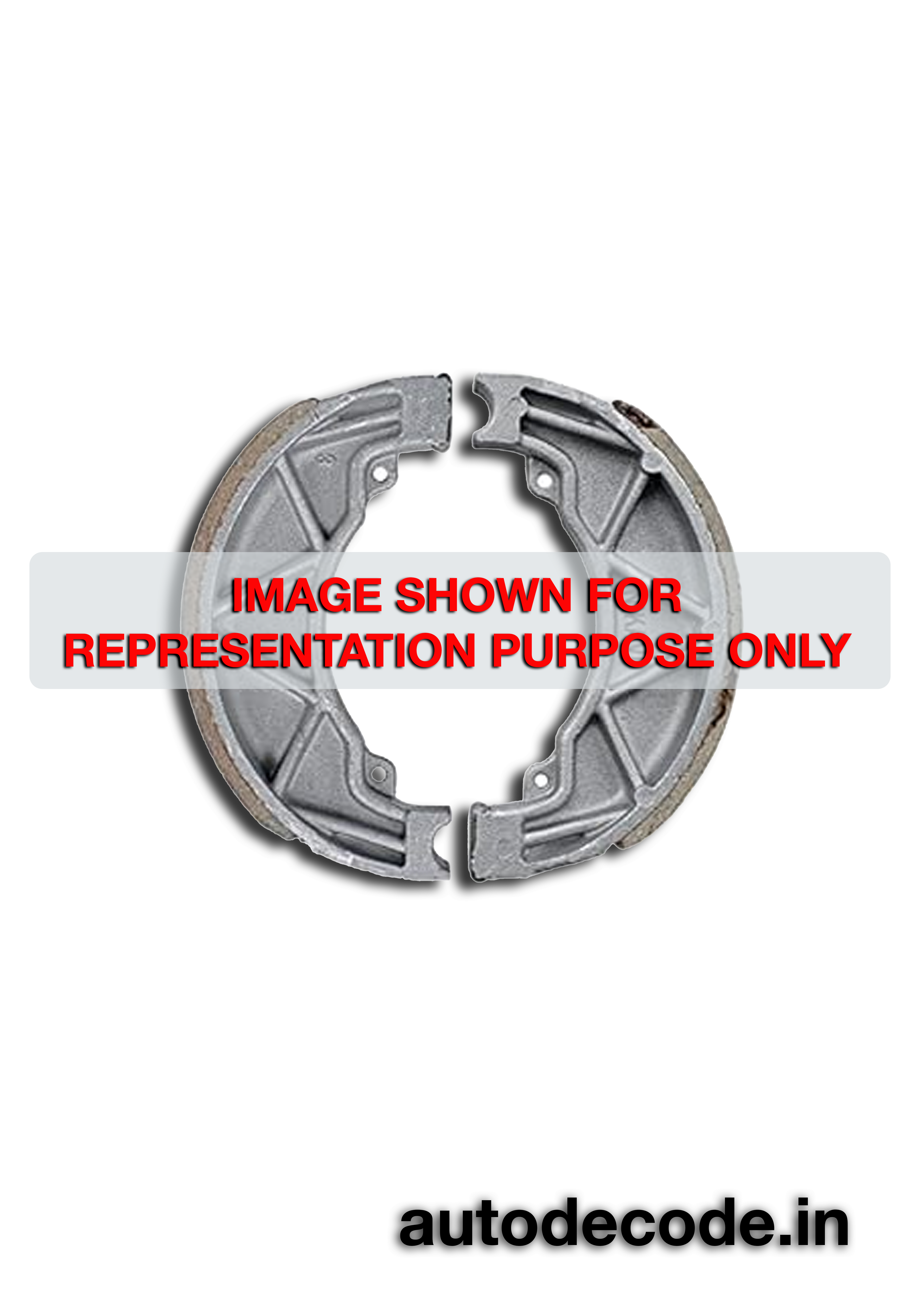 Rear Brake Shoe For Toyota Innova Crysta – TVS