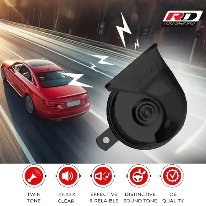 RD Car Horns RD CH01 | Twin Tone 12V Car Horn Pair