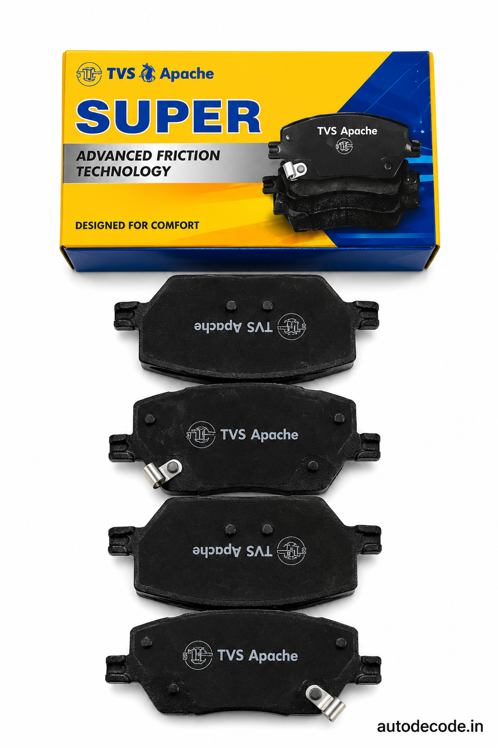 Front Brake Pads For Jeep Compass | TVS Genuine