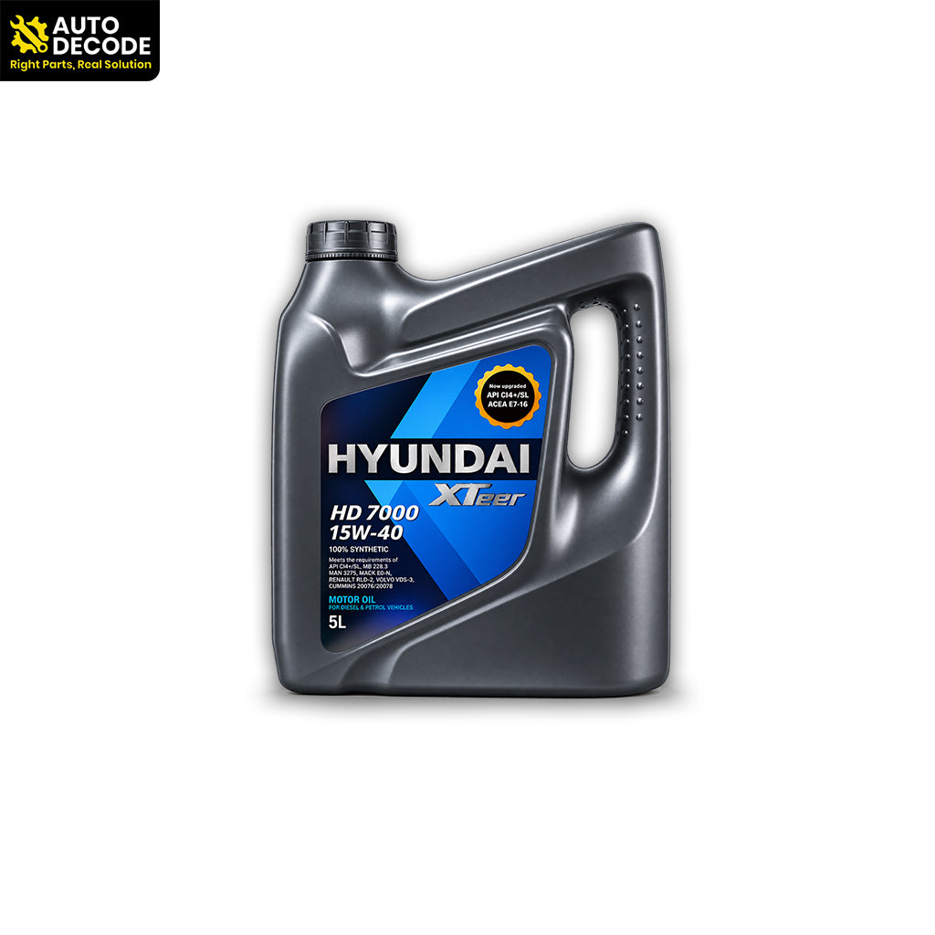 Hyundai XTeer HD 7000 15W-40 Synthetic Engine Oil | 5L