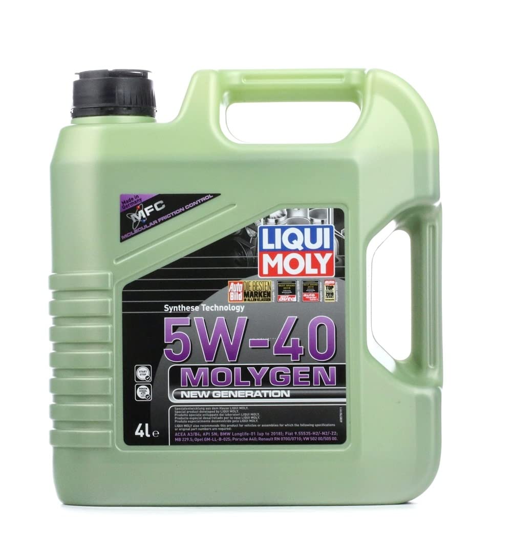 Liqui Moly Molygen New Generation 5W-40 Fully Synthetic Engine Oil 4L