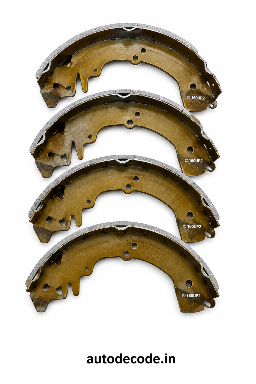 TVS rear brake shoe for Mahindra Scorpio | Autodecode.in