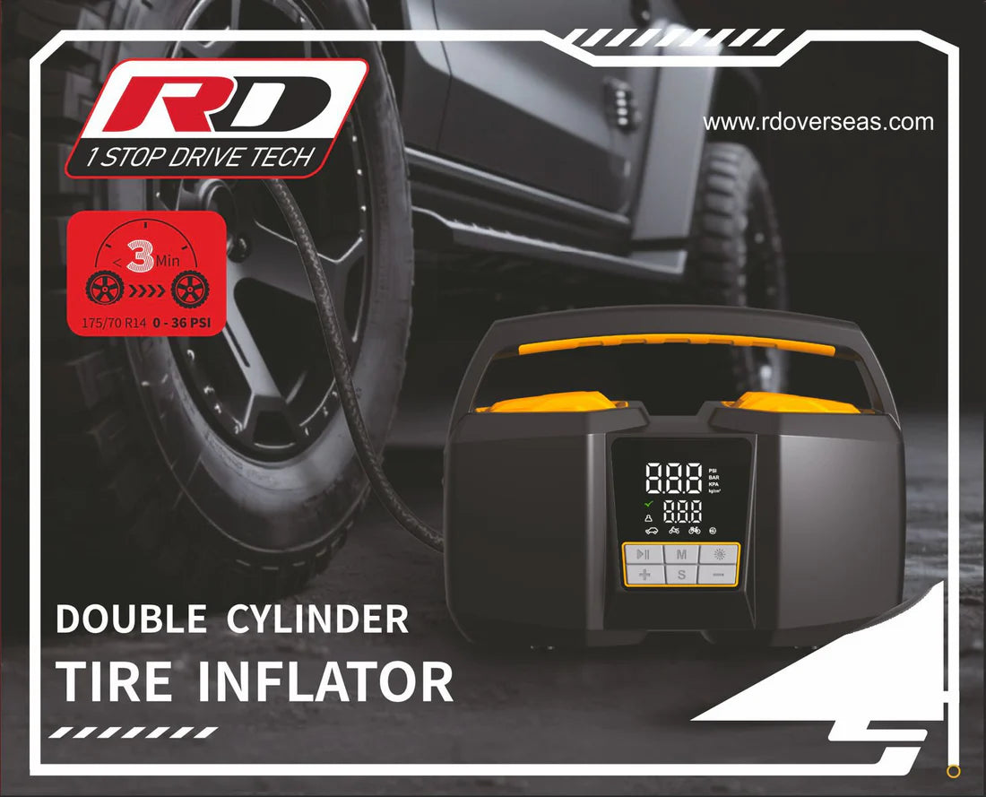 RD Double Cylinder Digital Tire Inflator