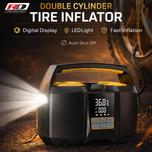 RD Double Cylinder Digital Tire Inflator