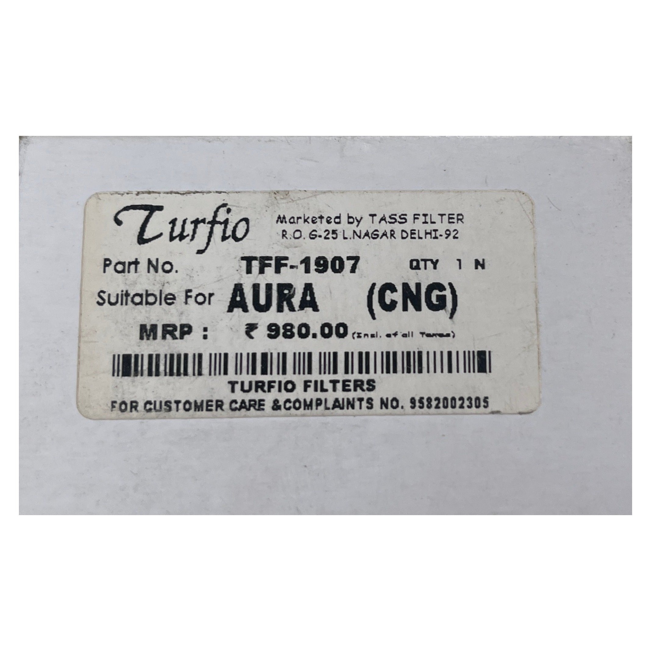 CNG Filter for Hyundai Aura / Nios / Xcent – TURFIO