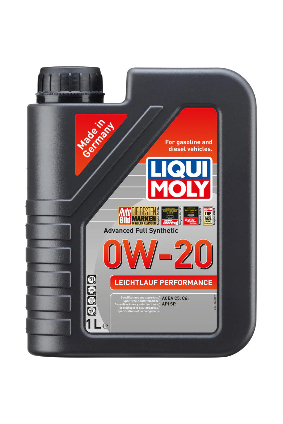 Liqui Moly Leichtlauf Performance 0W20 Engine Oil | Best Fully Synthetic German Engine Oil | 1 Litre