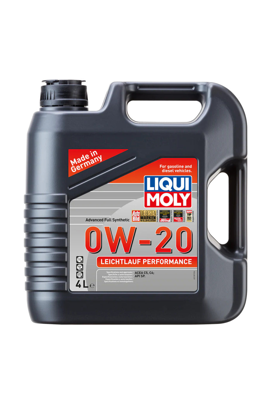 Liqui Moly Leichtlauf Performance 0W20 Engine Oil | Best Fully Synthetic German Engine Oil | 4 Litre